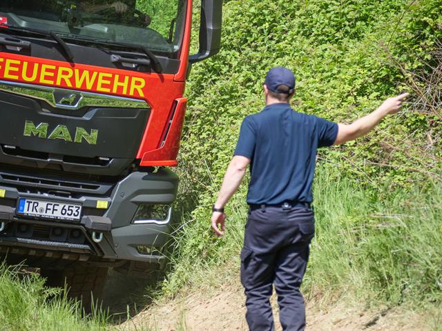 Aufnahme vom Feuerwehr Offroad Event