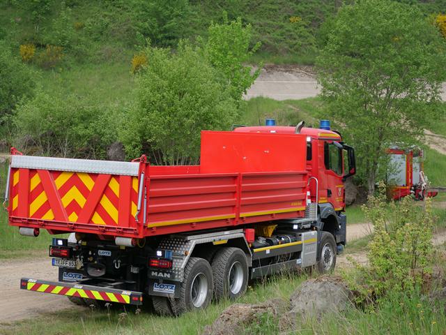 Aufnahme vom Feuerwehr Offroad Event