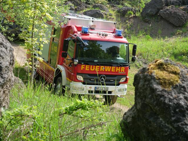 Aufnahme vom Feuerwehr Offroad Event