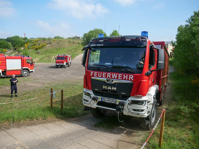 Aufnahme vom Feuerwehr Offroad Event