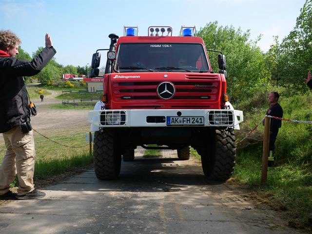 Aufnahme vom Feuerwehr Offroad Event