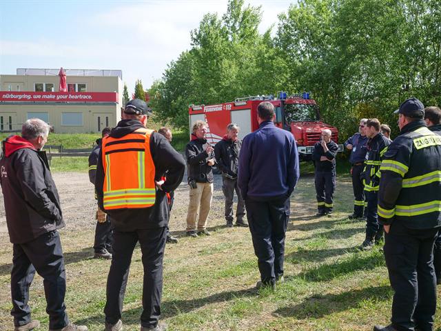 Aufnahme vom Feuerwehr Offroad Event