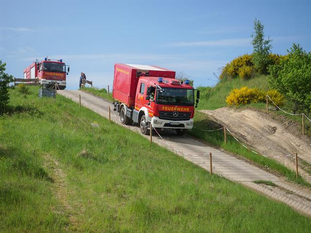 Aufnahme vom Feuerwehr Offroad Event