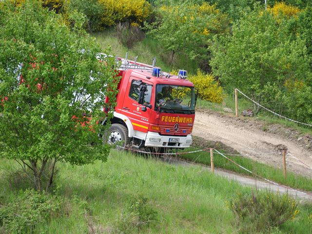 Aufnahme vom Feuerwehr Offroad Event