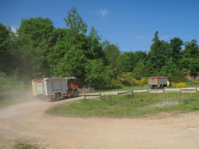 Aufnahme vom Feuerwehr Offroad Event