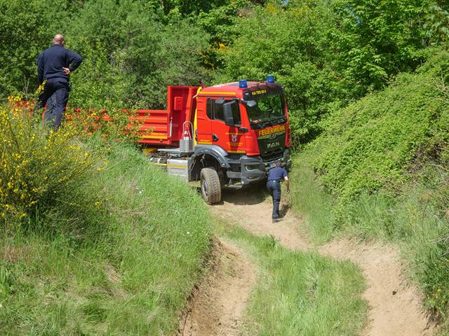 Aufnahme vom Feuerwehr Offroad Event