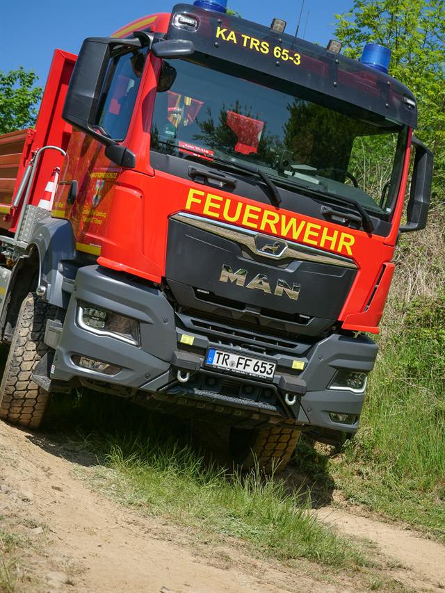 Aufnahme vom Feuerwehr Offroad Event