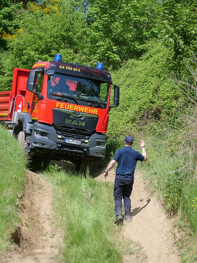 Aufnahme vom Feuerwehr Offroad Event