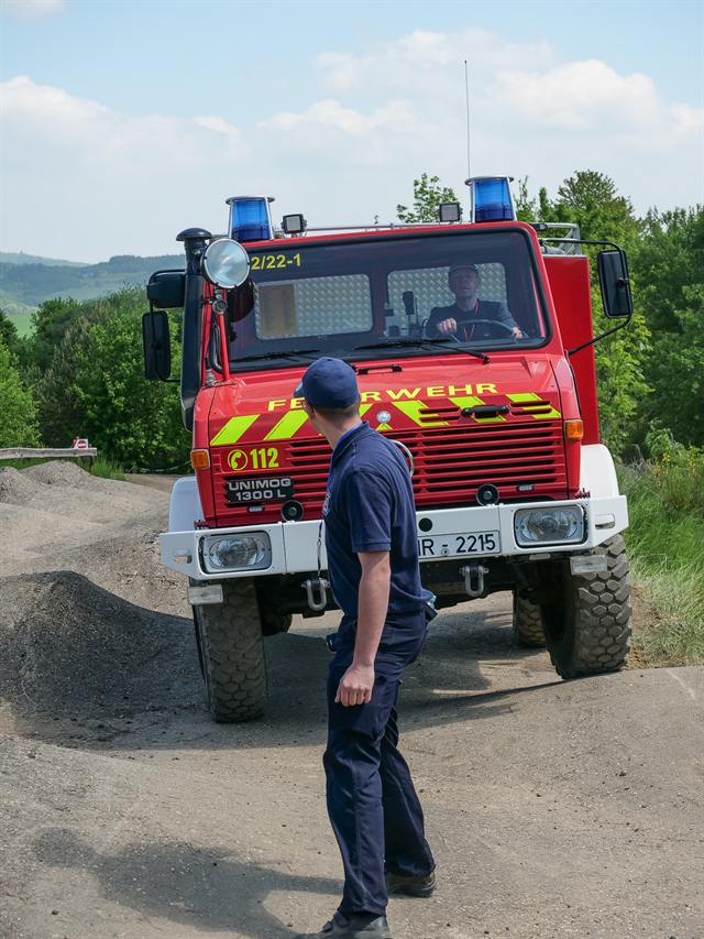 Aufnahme vom Feuerwehr Offroad Event