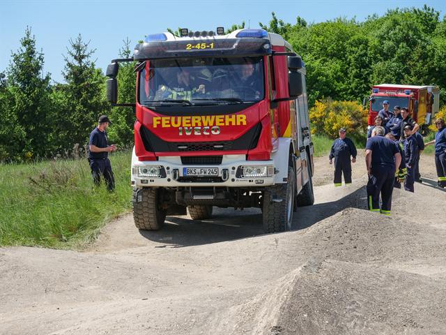 Aufnahme vom Feuerwehr Offroad Event