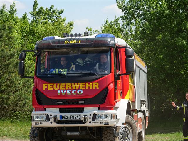 Aufnahme vom Feuerwehr Offroad Event