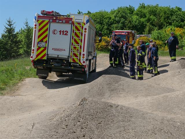 Aufnahme vom Feuerwehr Offroad Event