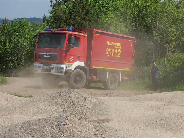 Aufnahme vom Feuerwehr Offroad Event