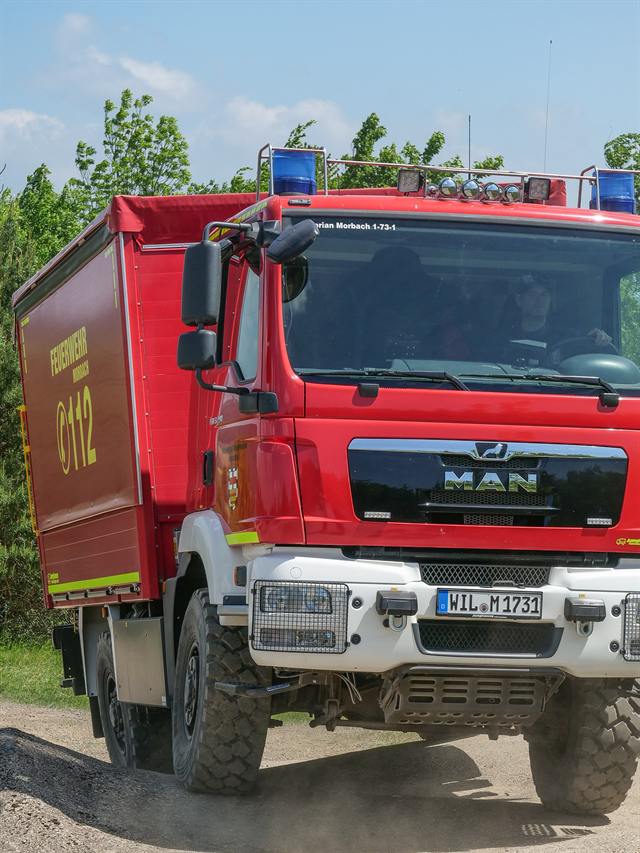 Aufnahme vom Feuerwehr Offroad Event