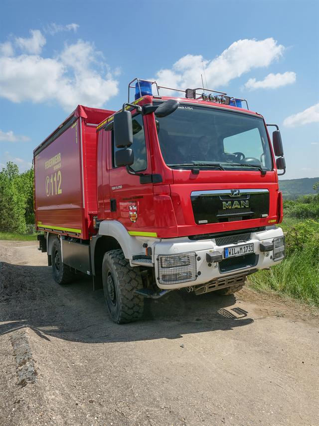 Aufnahme vom Feuerwehr Offroad Event