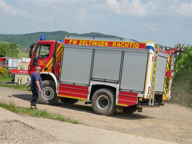 Aufnahme vom Feuerwehr Offroad Event