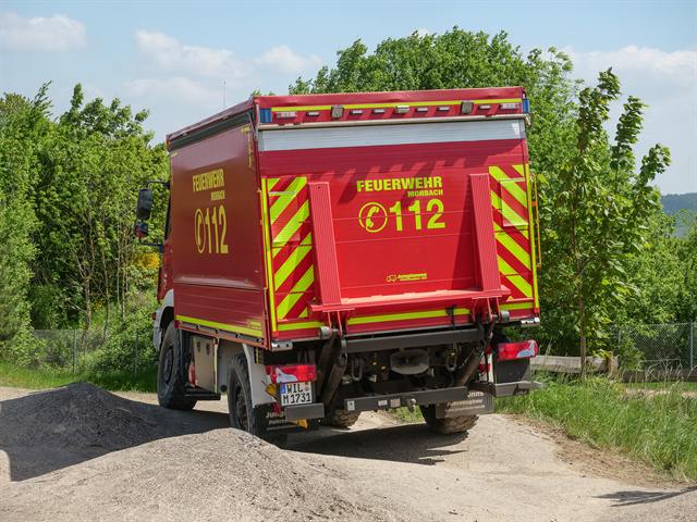 Aufnahme vom Feuerwehr Offroad Event