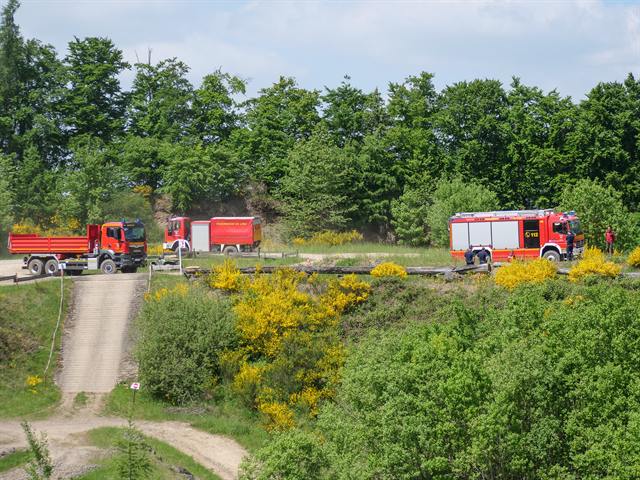 Aufnahme vom Feuerwehr Offroad Event