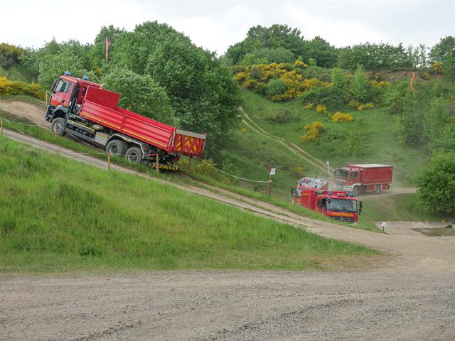 Aufnahme vom Feuerwehr Offroad Event
