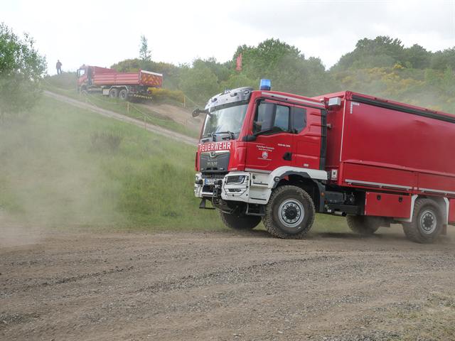 Aufnahme vom Feuerwehr Offroad Event